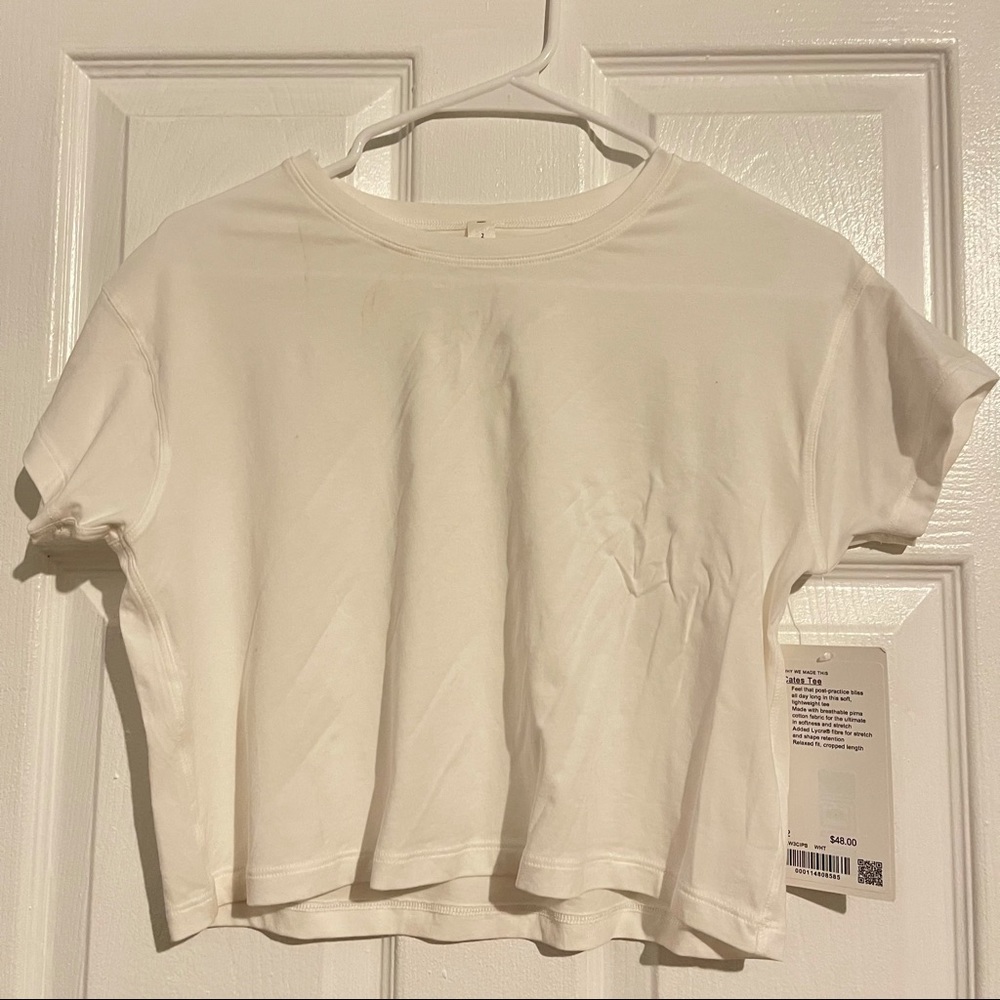 Lululemon Crates Tee Crop Tee